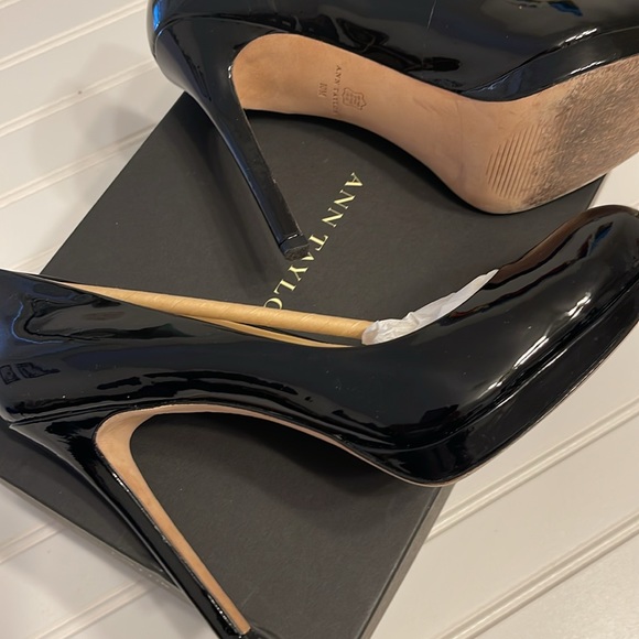 SALE!!!👠👠👠ANN TAYLOR PERFECT PLATFORM PUMP SIZE 10 - Picture 4 of 6